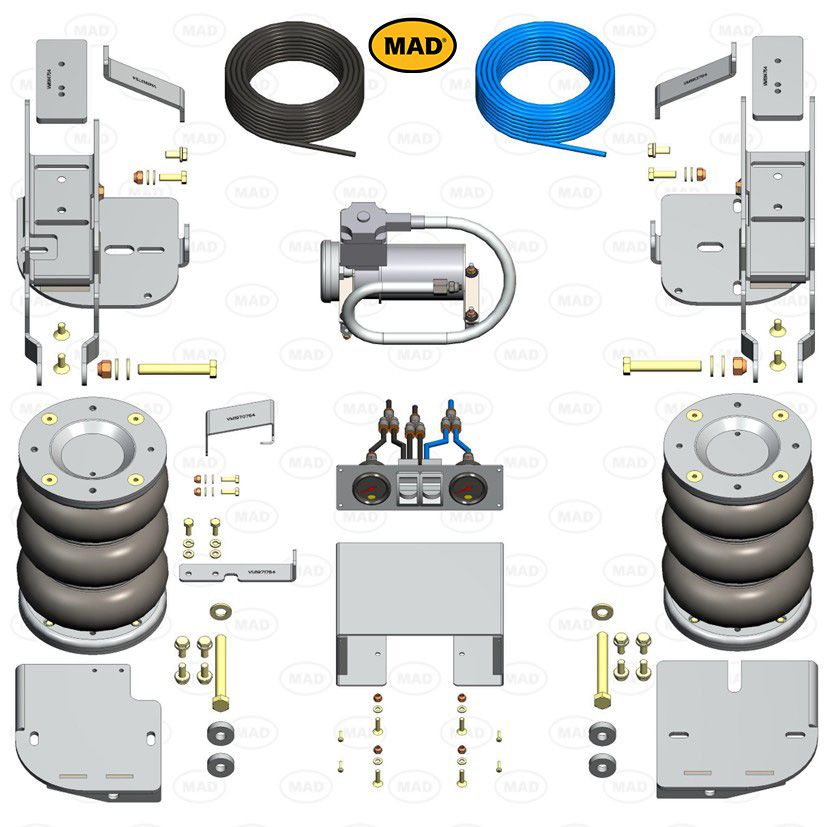 MAD Suspension Air Master Comfort MERCEDES-BENZ Sprinter 907. 5.0t