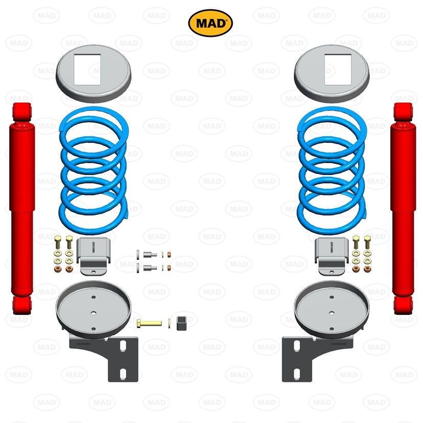 MAD Suspension Special Duty MERCEDES-BENZ Sprinter 907 (511 / 519)
