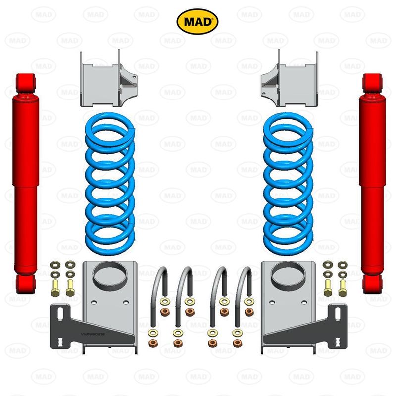 MAD Suspension Special Duty Coil Springs MERCEDES-BENZ Sprinter 907. 3.0-3.5t