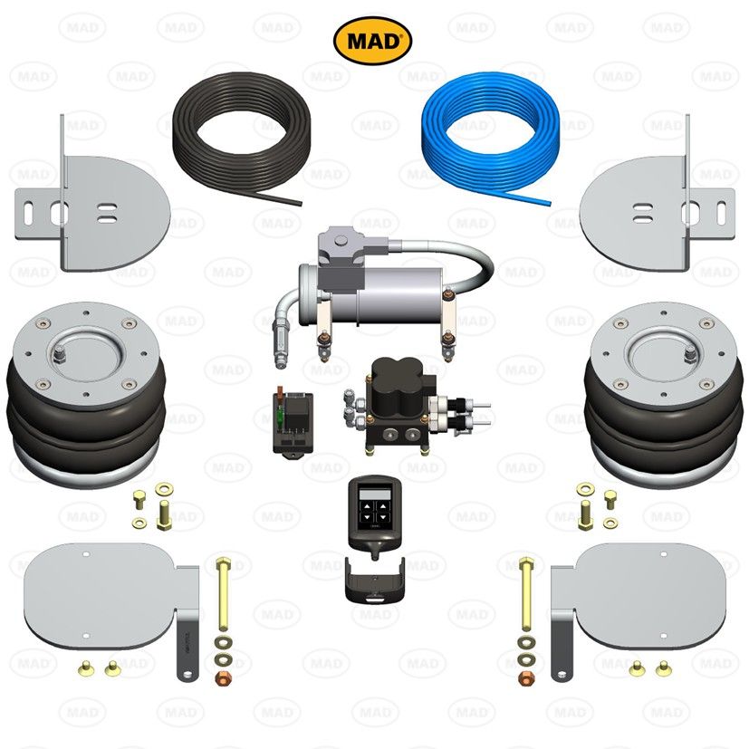 MAD Suspension Air Master Premium NISSAN Interstar X62B