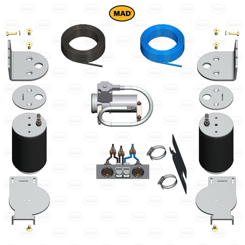 MAD Suspension Air Master Ultra Comfort HYUNDAI Staria US4