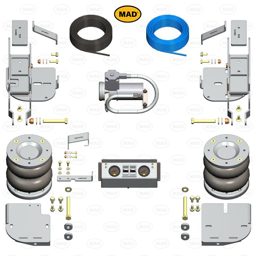 MAD Suspension Air Master Comfort MERCEDES-BENZ Sprinter 907. 5.0t
