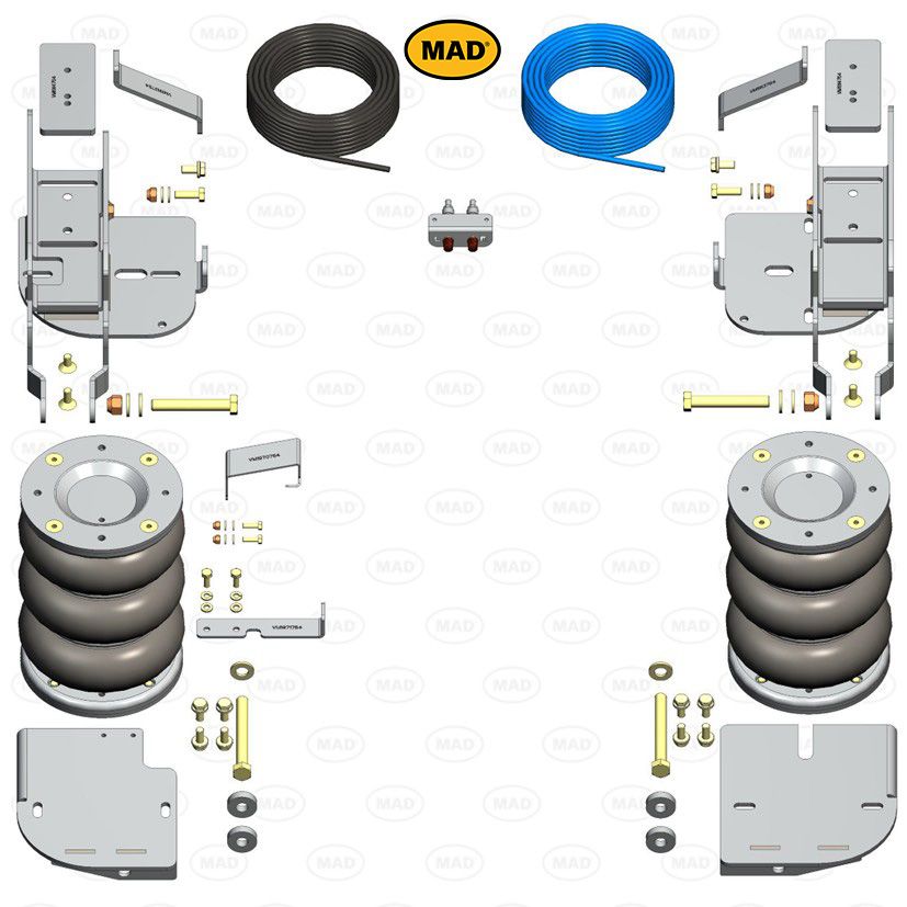 MAD Suspension Air Master Basic MERCEDES-BENZ Sprinter 907. 5.0t