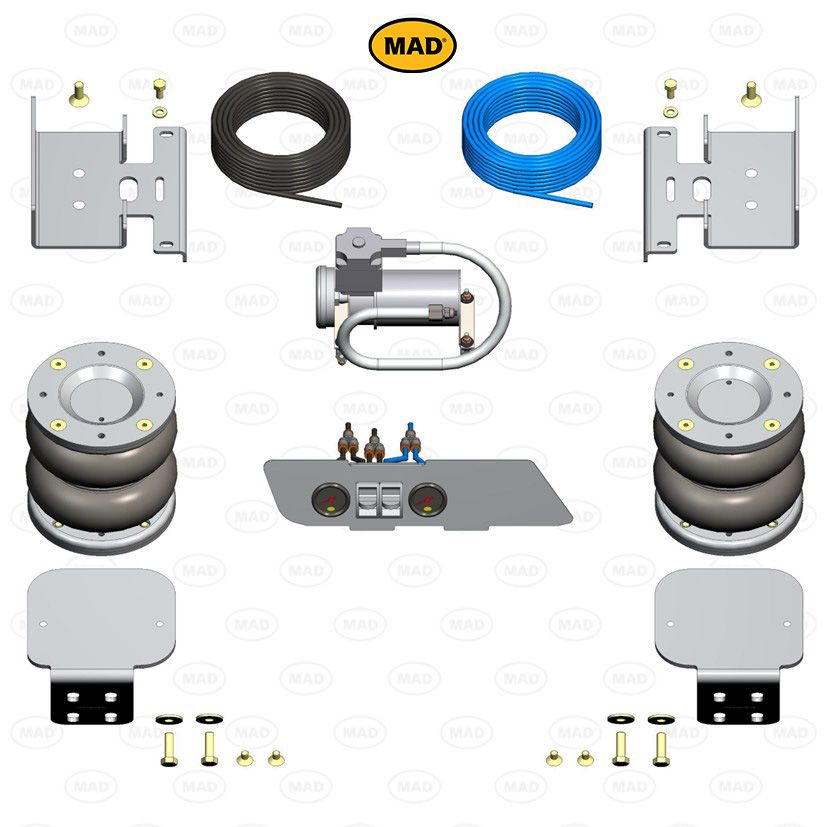 MAD Suspension Air Master Comfort NISSAN Interstar X62B