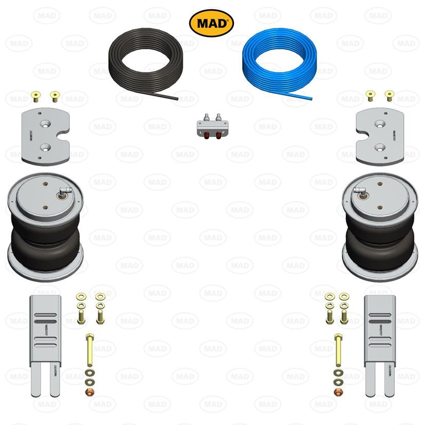 MAD Suspension Air Master Basic NISSAN Navara / NP 300 D23