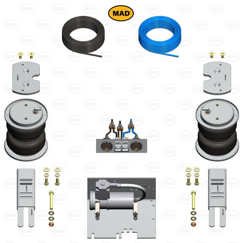 MAD Suspension Air Master Comfort NISSAN Navara / NP 300 D23