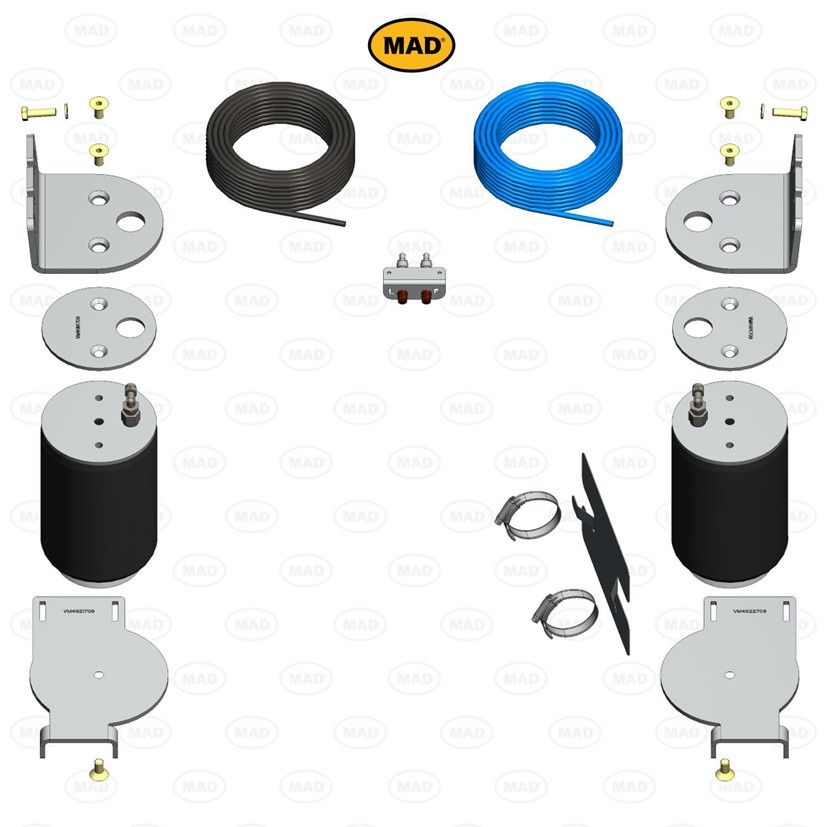 MAD Suspension Air Master Basic HYUNDAI Staria US4