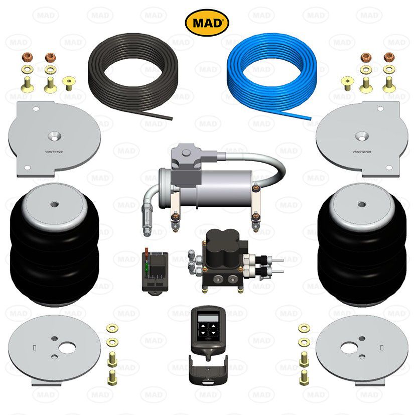 MAD Suspension Air Master Premium ISUZU D-max III (BTF)