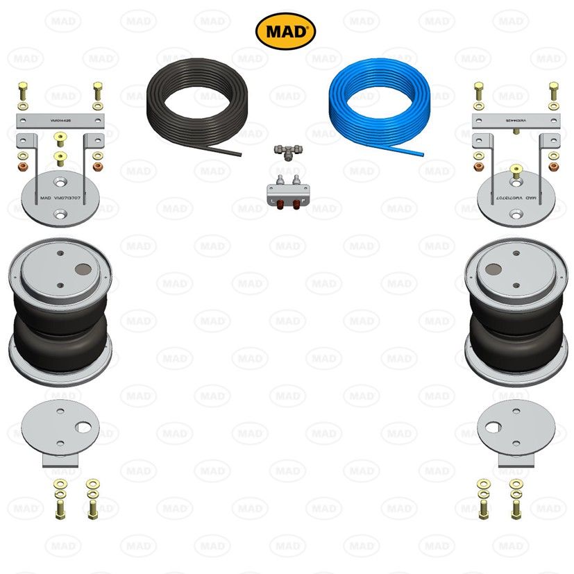 MAD Suspension Air Master Basic ISUZU D-max II (TFR.TFS)
