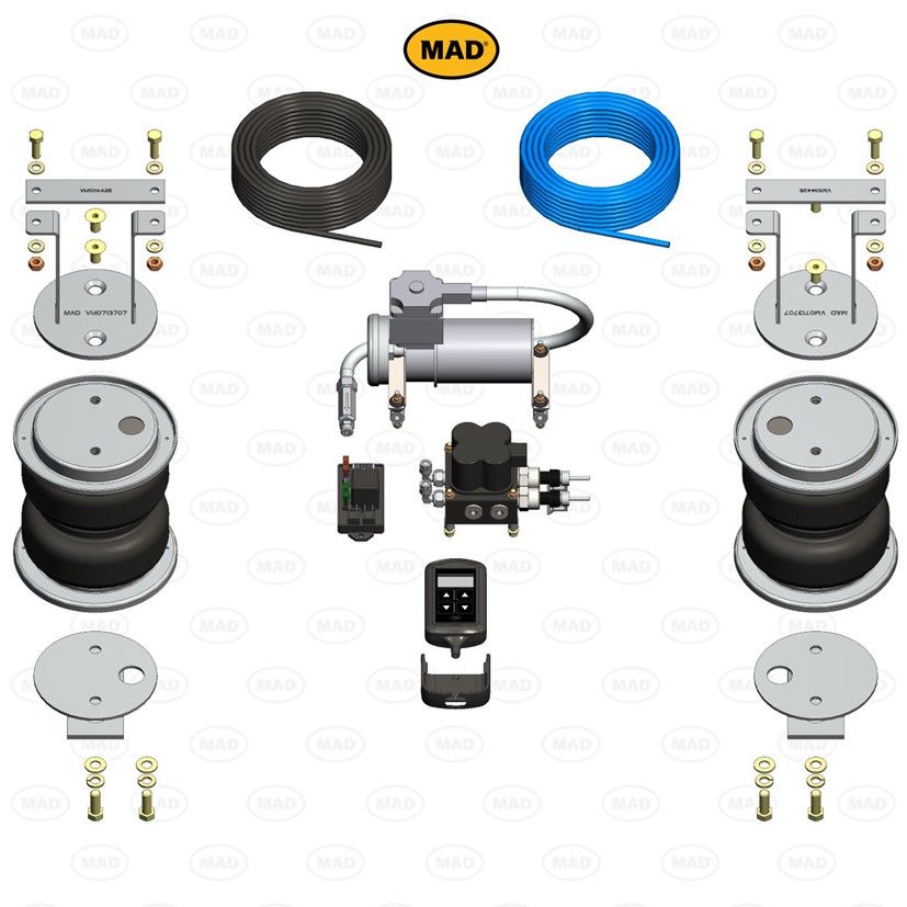 MAD Suspension Air Master Premium ISUZU D-max II (TFR.TFS)