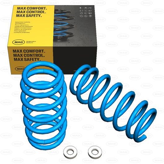 MAD Suspension Reinforced Coil Springs MAN TGE UY. UZ