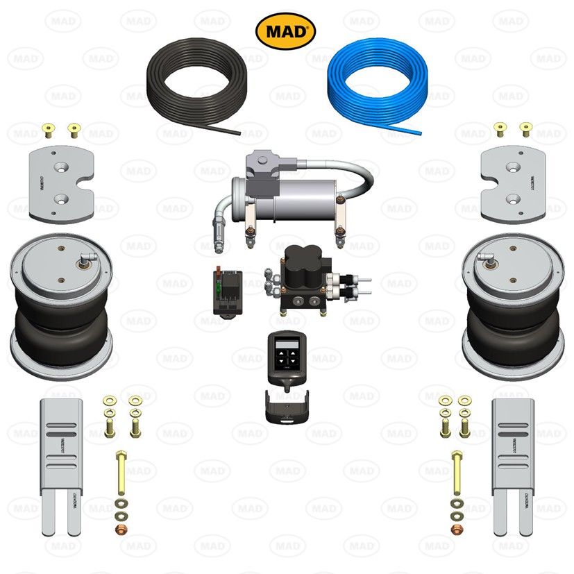 MAD Suspension Air Master Premium NISSAN Navara / NP 300 D23