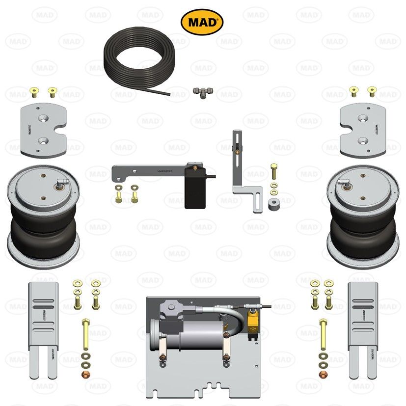 MAD Suspension Air Master Automatic NISSAN Navara / NP 300 D23