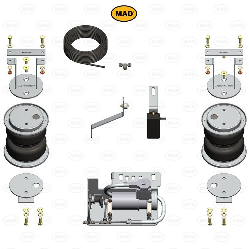 MAD Suspension Air Master Automatic ISUZU D-max II (TFR.TFS)