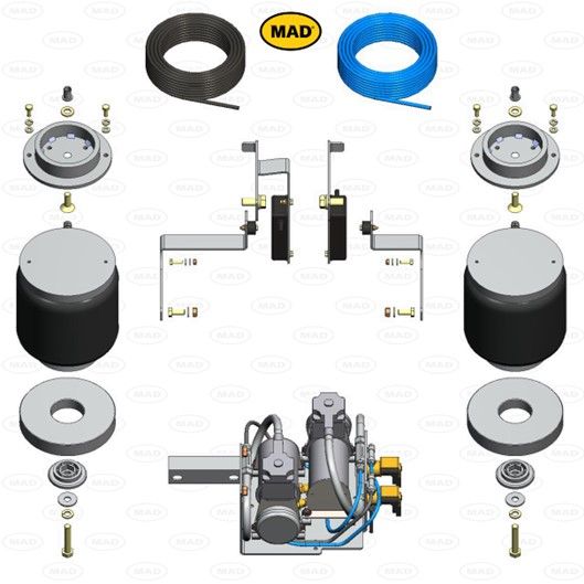 MAD Suspension Air Master Ultimate FORD Tourneo Connect V761. SK