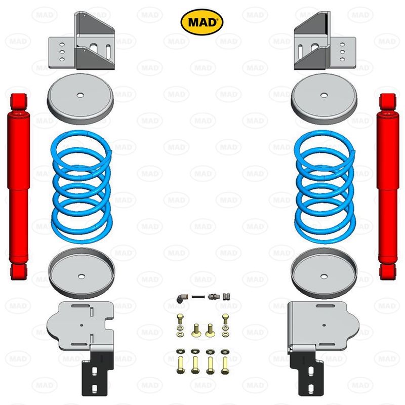 MAD Suspension Special Duty Coil Springs FORD Transit V363