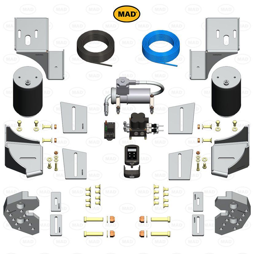 MAD Suspension Air Master Premium CITROËN Jumper + AL-KO chassis AMC-F1 (X250/X290)
