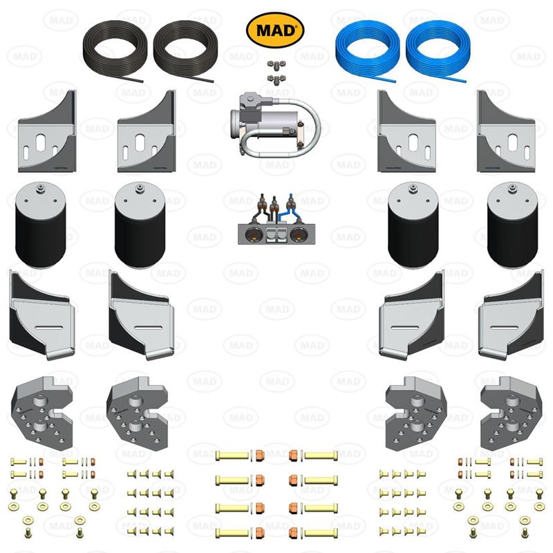 MAD Suspension Air Master Comfort CITROËN Relay + AL-KO chassis AMC-F2 (X250/X290)