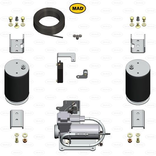 MAD Suspension Air Master Ultimate FIAT Doblo 263