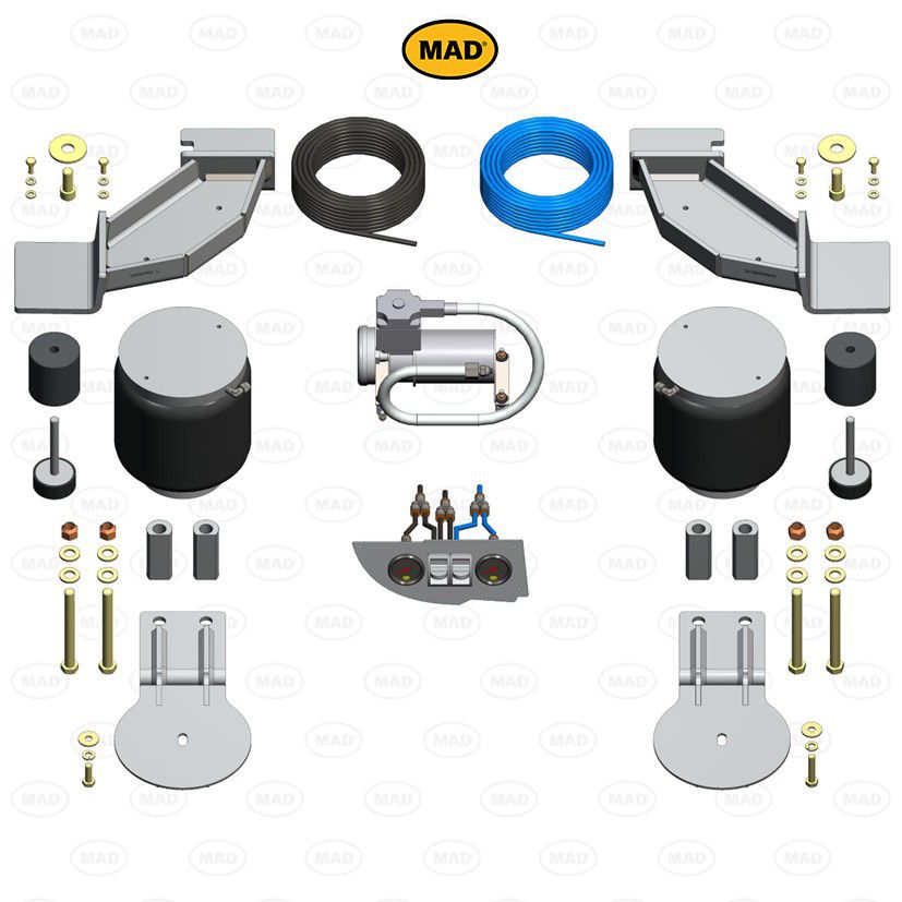 MAD Suspension Air Master Ultra Comfort FIAT Ducato 250. 290