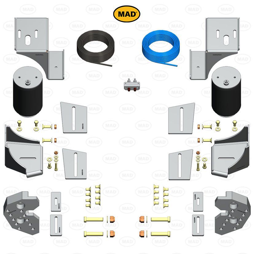 MAD Suspension Air Master Basic FIAT Ducato + AL-KO chassis AMC-F1 (X250/X290)