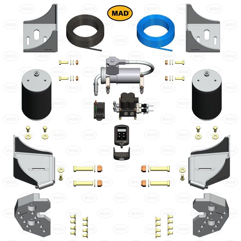 MAD Suspension Air Master Premium FIAT Ducato + AL-KO chassis AMC-F1 (X250/X290)