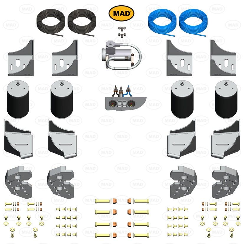 MAD Suspension Air Master Comfort FIAT Ducato + AL-KO chassis AMC-F2 (X250/X290)