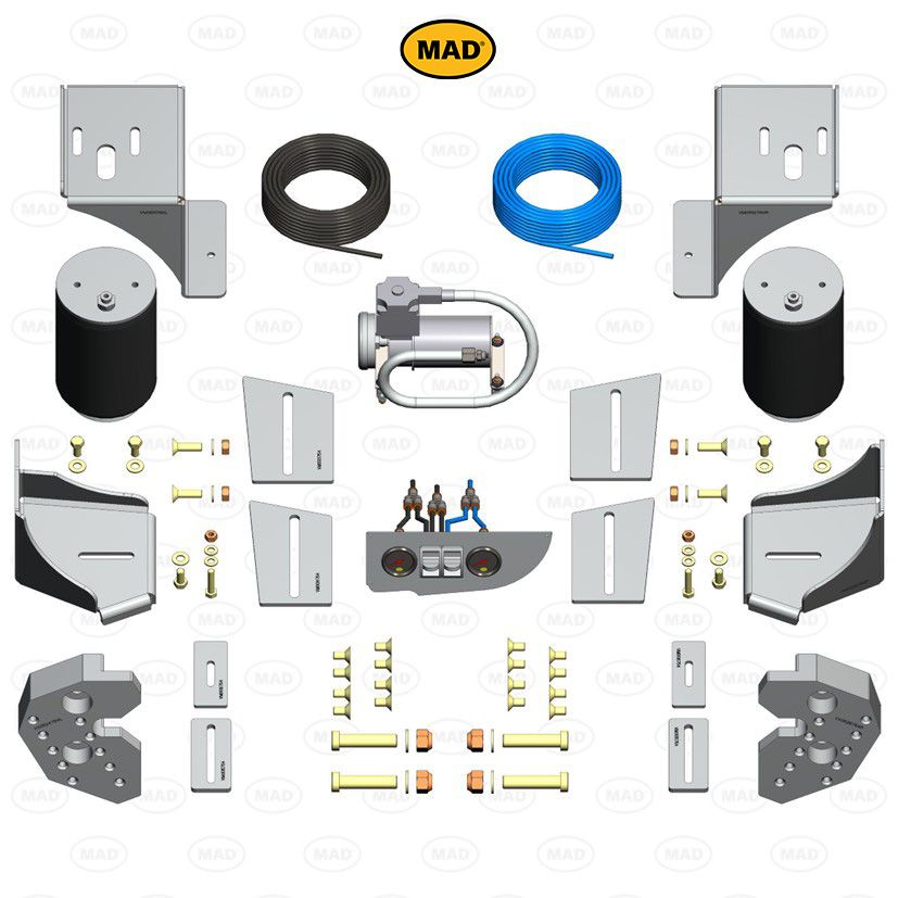 MAD Suspension Air Master Comfort FIAT Ducato + AL-KO chassis AMC-F1 (X250/X290)