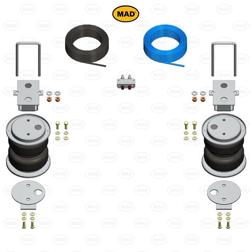 MAD Suspension Air Master Basic FIAT Fullback 502. 503