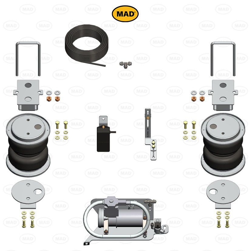 MAD Suspension Air Master Automatic FIAT Fullback 502. 503