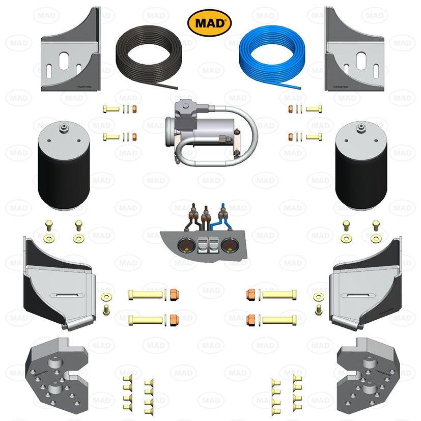 MAD Suspension Air Master Comfort CITROËN Jumper + AL-KO chassis AMC-F1 (X250/X290)