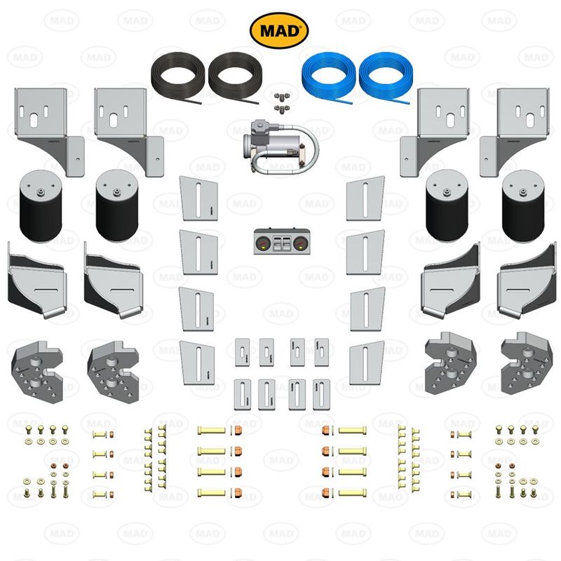 MAD Suspension Air Master Comfort CITROËN Relay + AL-KO chassis AMC-F2 (X250/X290)