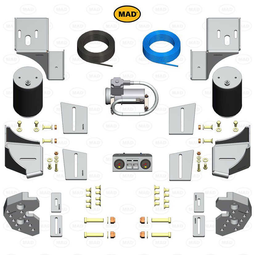 MAD Suspension Air Master Comfort FIAT Ducato + AL-KO chassis AMC-F1 (X250/X290)