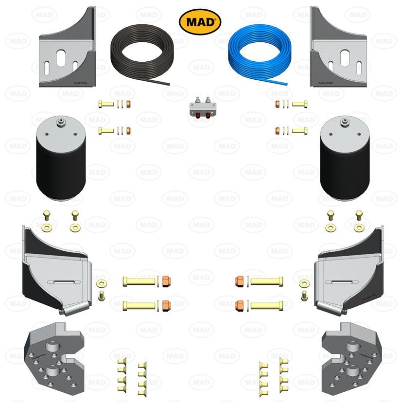 MAD Suspension Air Master Basic FIAT Ducato + AL-KO chassis AMC-F1 (X250/X290)