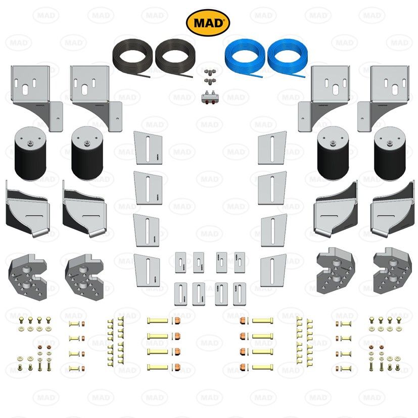 MAD Suspension Air Master Basic FIAT Ducato + AL-KO chassis AMC-F2 (X250/X290)