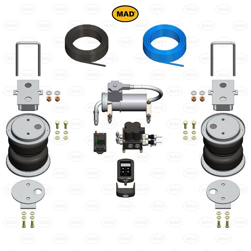 MAD Suspension Air Master Premium FIAT Fullback 502. 503
