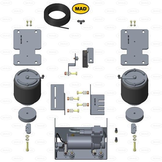 MAD Suspension Air Master Ultimate FIAT Talento 296