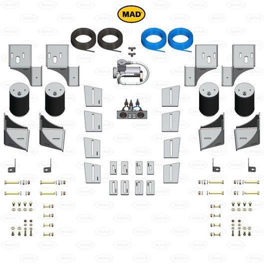 MAD Suspension Air Master Comfort CITROËN Relay + AL-KO chassis AMC-2 (X230 / X244)