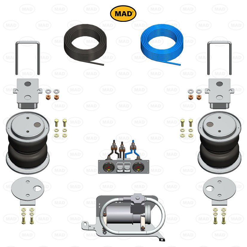 MAD Suspension Air Master Comfort FIAT Fullback 502. 503