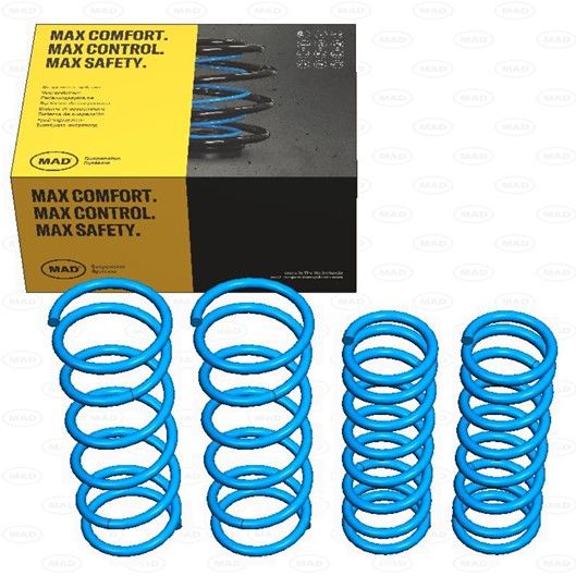 MAD Suspension Lift Springs Kit FIAT Panda 312. 319