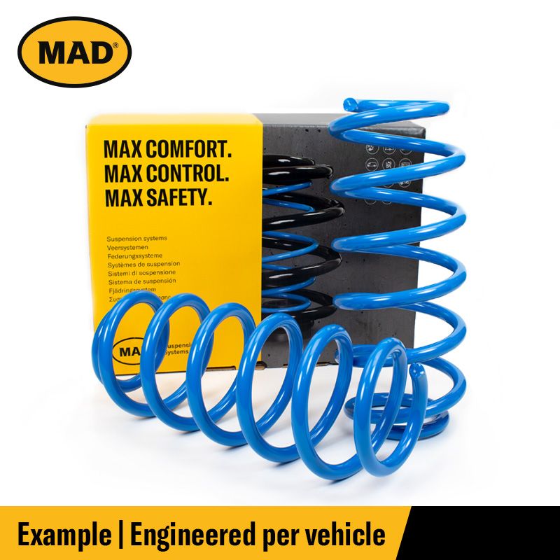 MAD Suspension Reinforced Coil Springs AUDI A4 B5Q