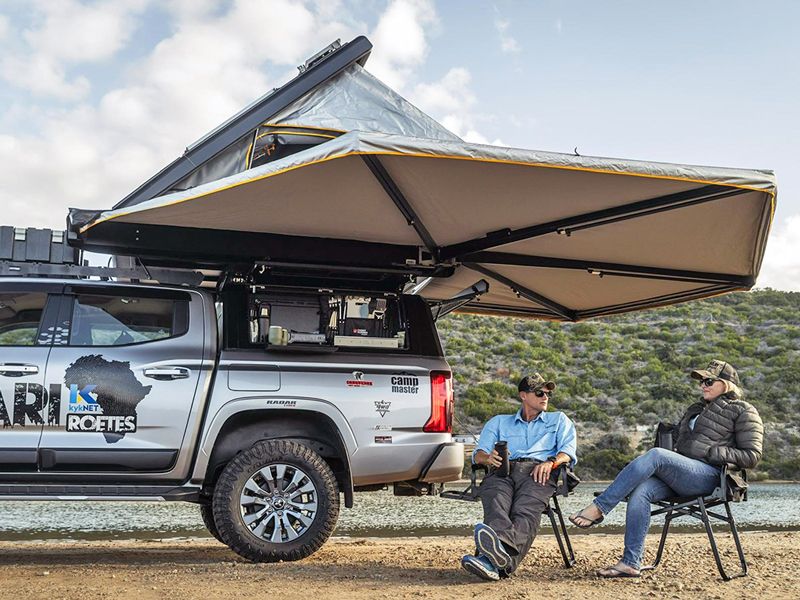 270 degree awning 4x4 camping tent