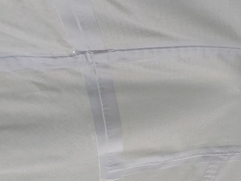 Big Country Spare Part: Ostrich Wing Awning Canvas LHS Grey