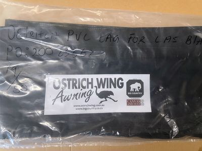 Big Country Spare Part: Ostrich Wing Storage Bag LHS Black