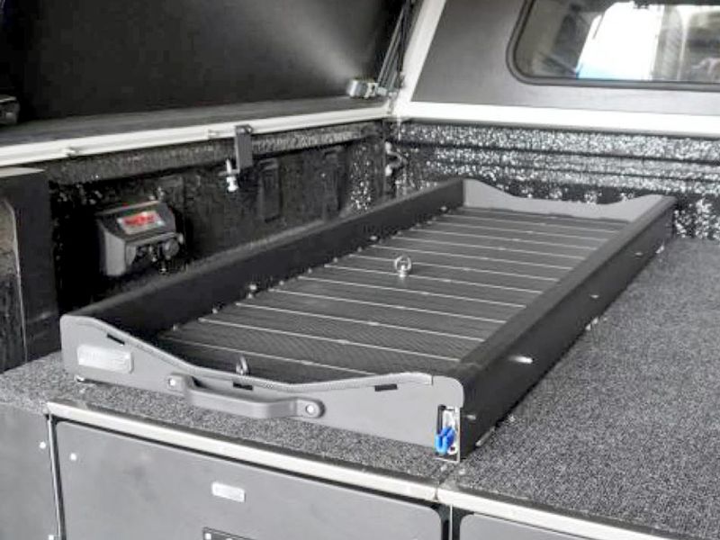 Big Country Tour Slider Half Width D/C PickUp Slide Bed Tray