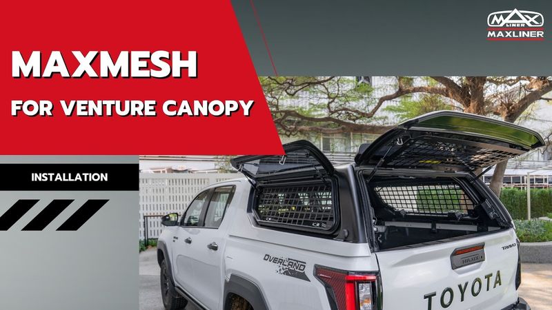 MaxTop Venture Spare Part: MaxMesh Rear Door Security Grille