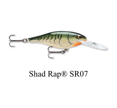 Rapala SR7 Fishing Lure