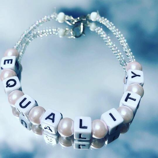 &quot;Equality&quot; Beaded bracelet