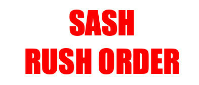 Sash Options