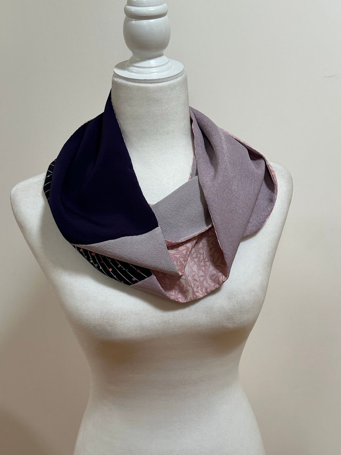 Double infinity scarf 7 x 60 in